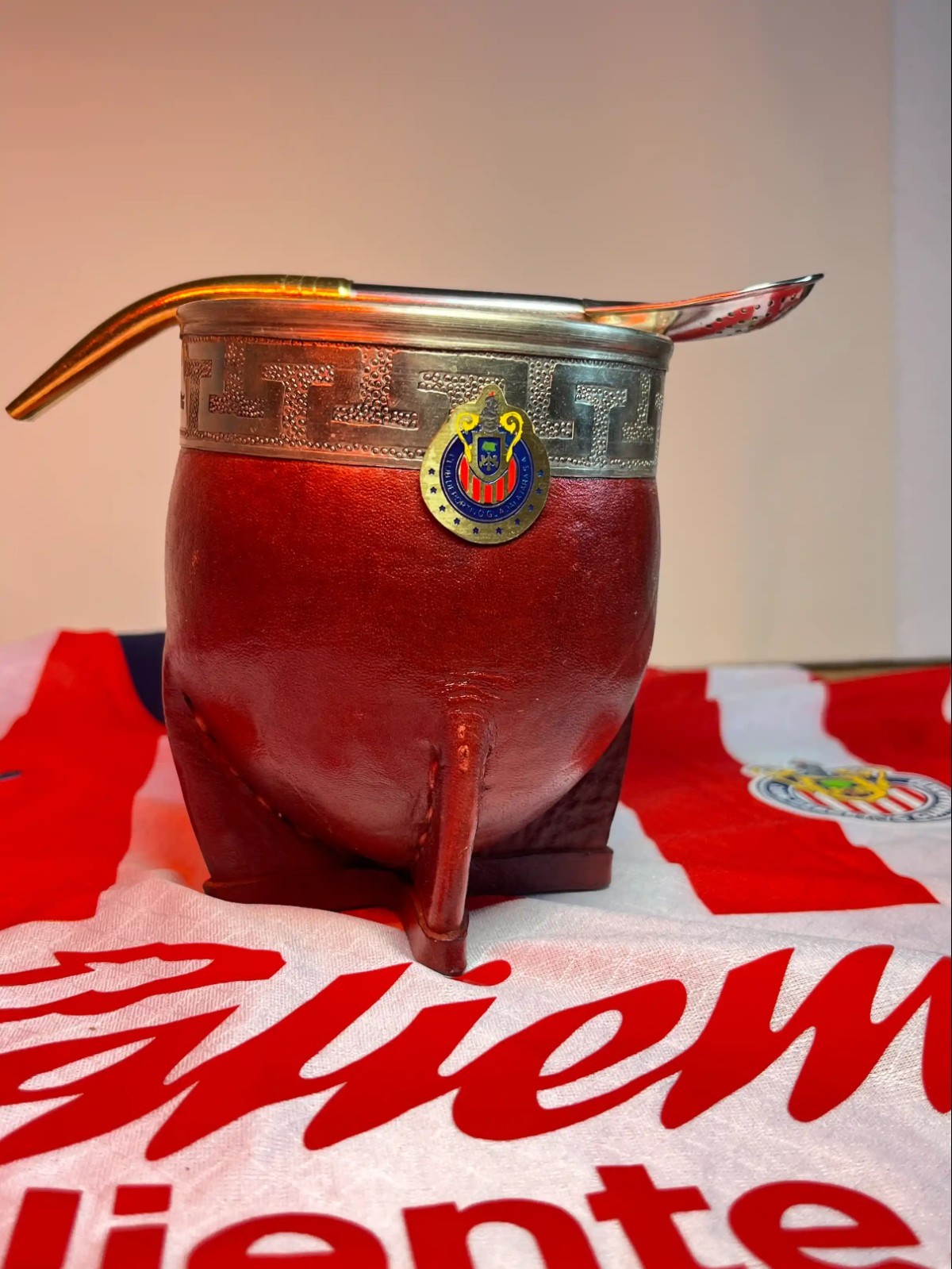 Mate Imperial con Placa de Bronce Chivas 