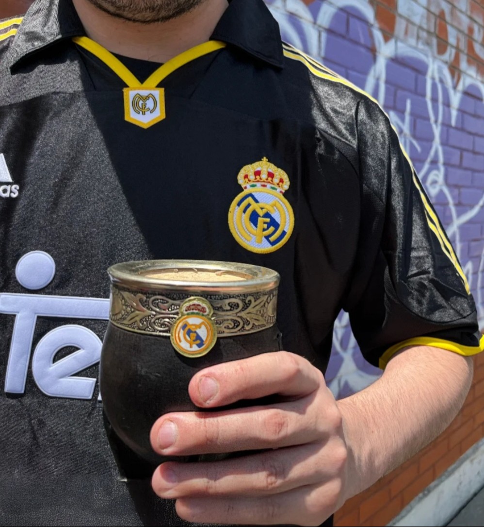 Mate Imperial con Placa de Bronce Real Madrid